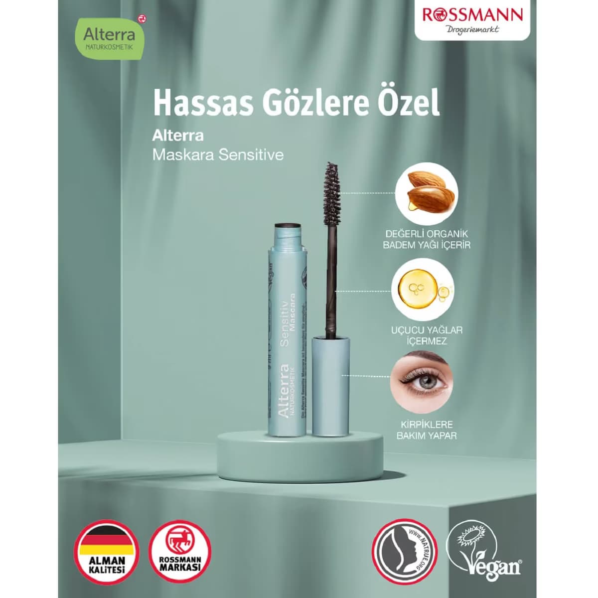 Alterra Maskara Sensitive 9 ml 2