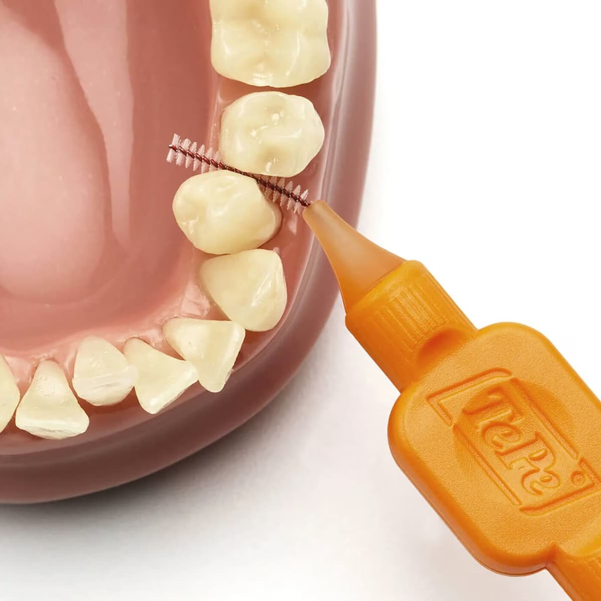 Tepe Arayüz Fırçası 0.45 mm Turuncu 8'li 5