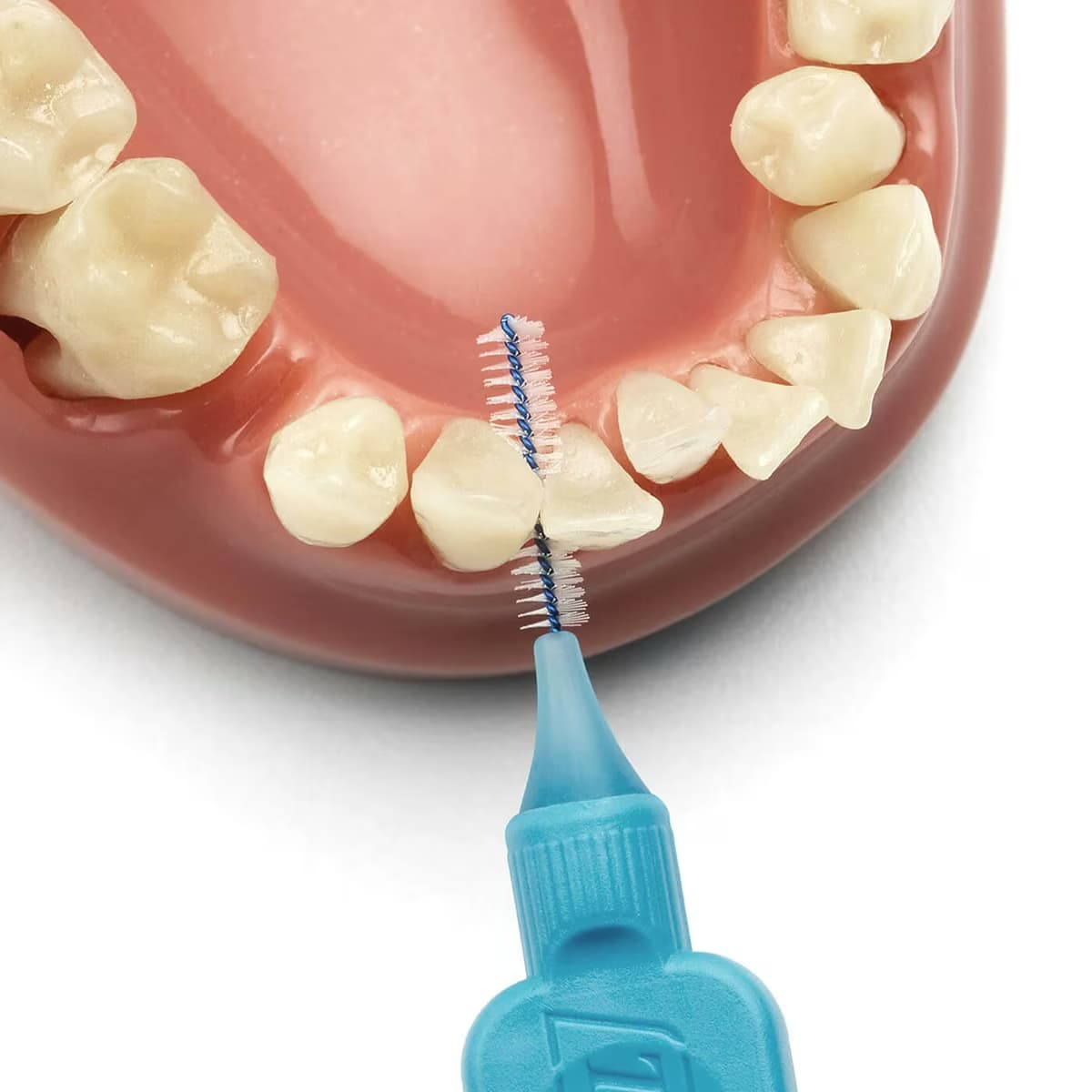 Tepe Arayüz Fırçası Blister 0.6 mm Mavi 6'lı 4