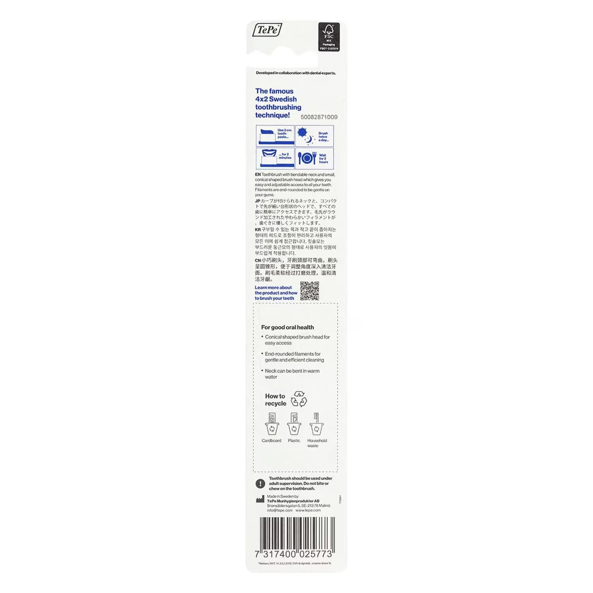 Tepe Diş Fırçası Select Compact X-Soft 1 adet 2