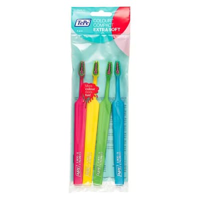 Tepe Diş Fırçası Select Compact X-Soft 4'lü