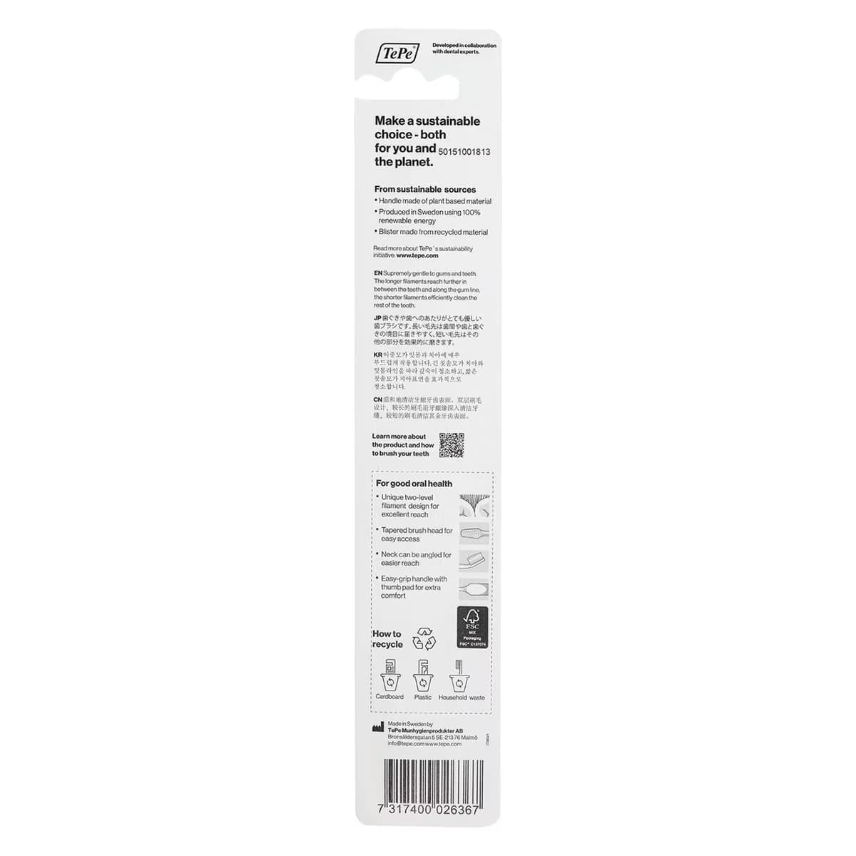 Tepe Diş Fırçası Supreme Compact Soft 1 adet 2