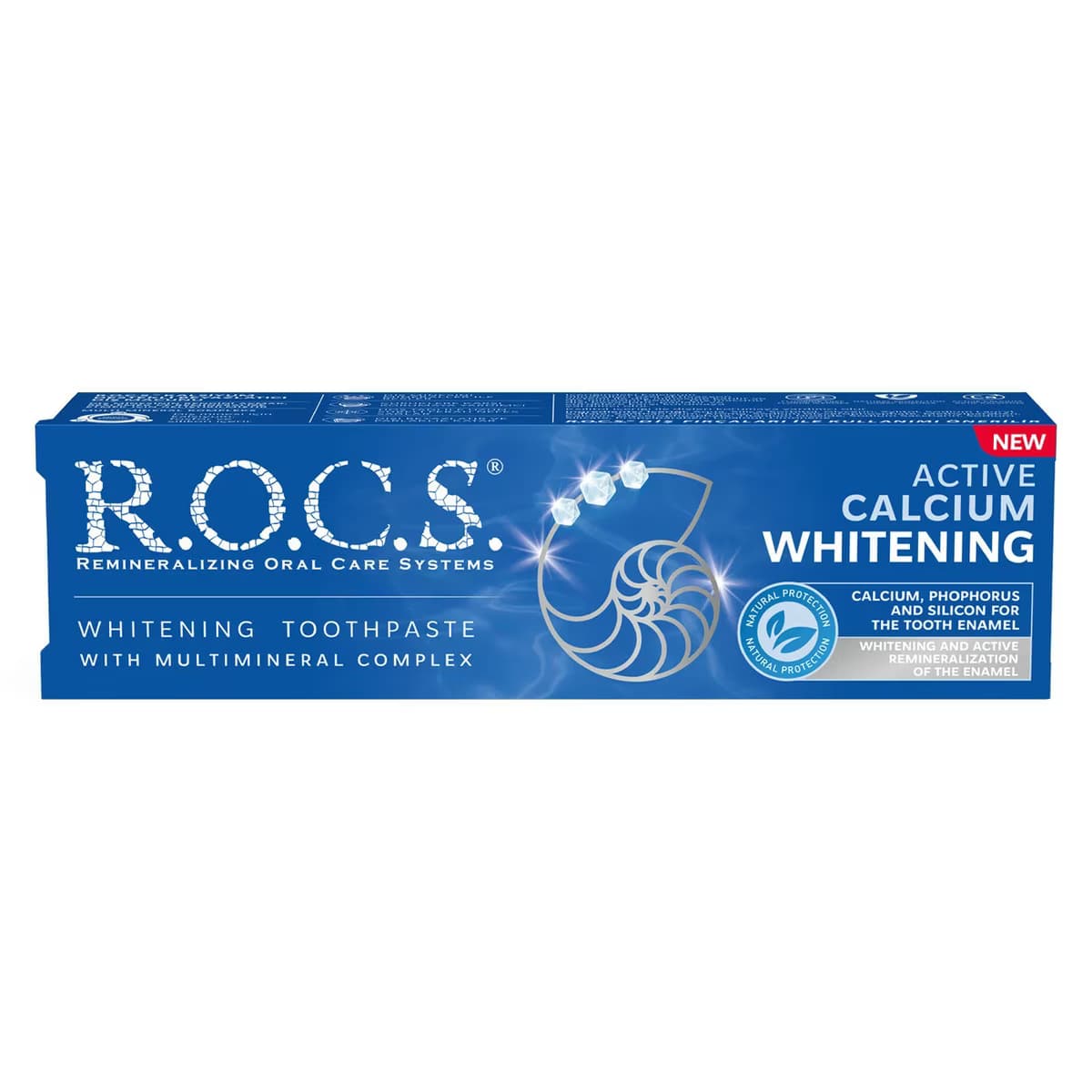 Rocs Diş Macunu Kalsiyum Beyazlatıcı 75 ml 3