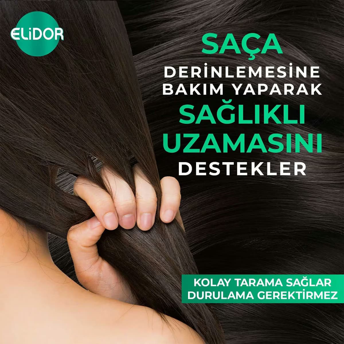 Elidor Sıvı Saç Kremi Sağlıklı Uzayan 200 ml 4