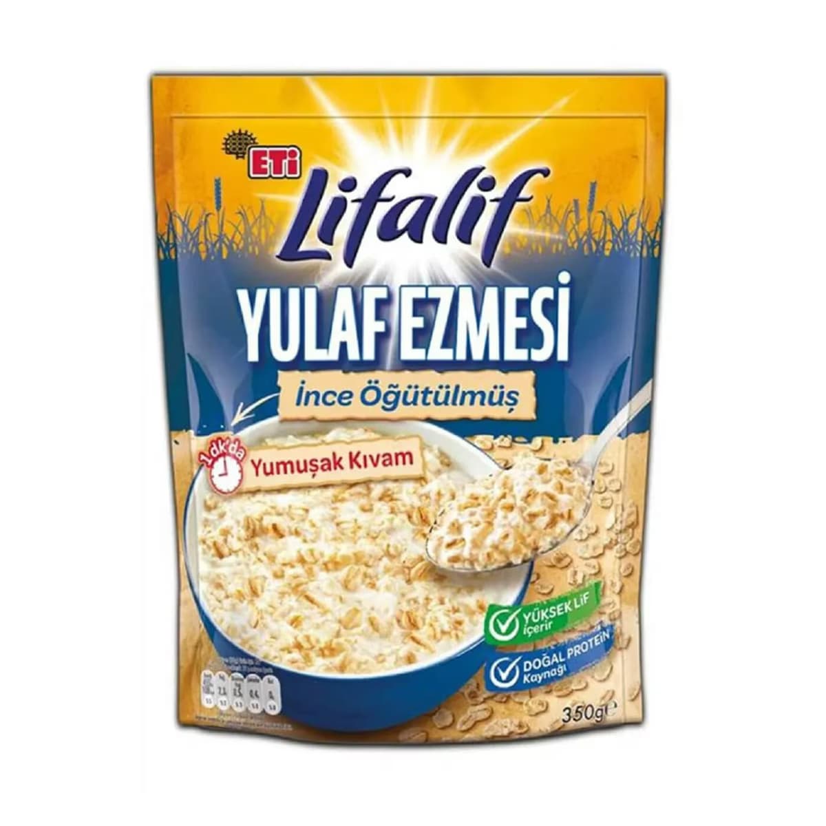 Eti Lifalif İnce Öğütülmüş Yulaf Ezmesi 350 gr