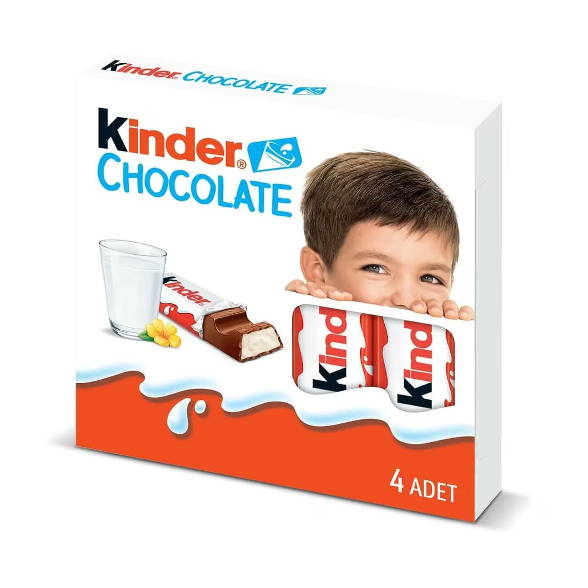 Ferrero Kinder Çikolata 50 gr 4'lü