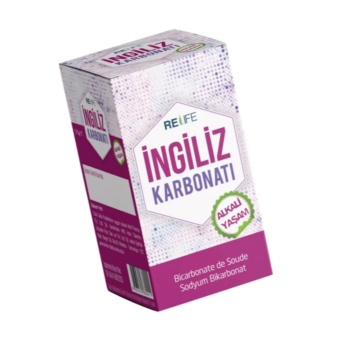 Relife İngiliz Karbonatı 125 gr