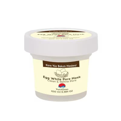 Pure Korean Kavanoz Maske Egg White 1 adet
