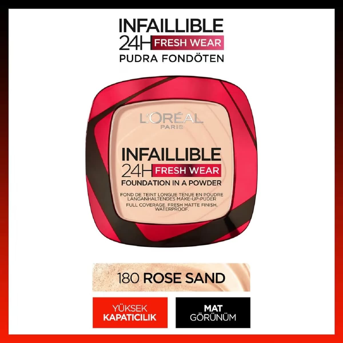 L’Oréal Paris Pudra Infaillable 180 1 adet 5
