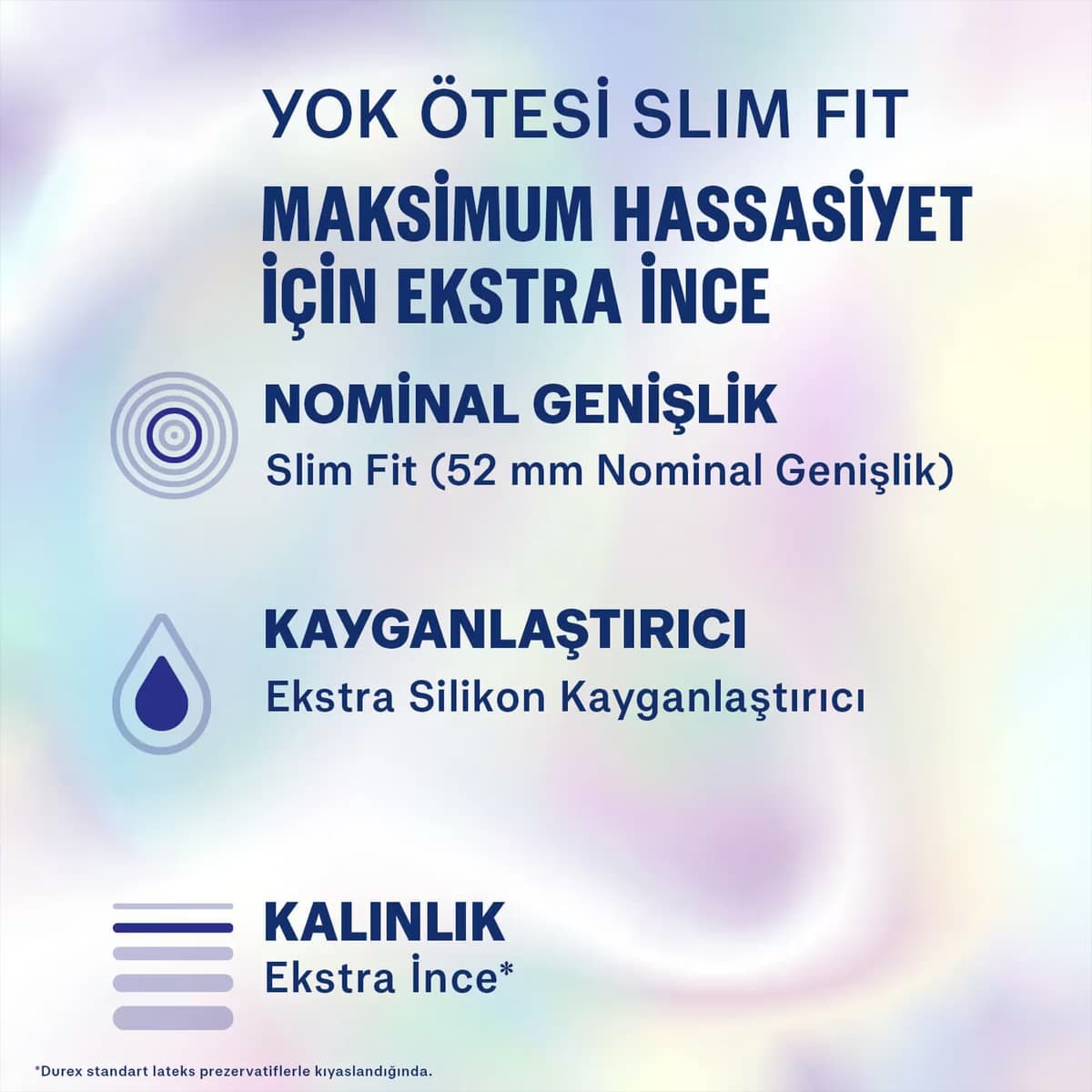 Durex Kondom Yok Ötesi Slim Fit 10'lu 2