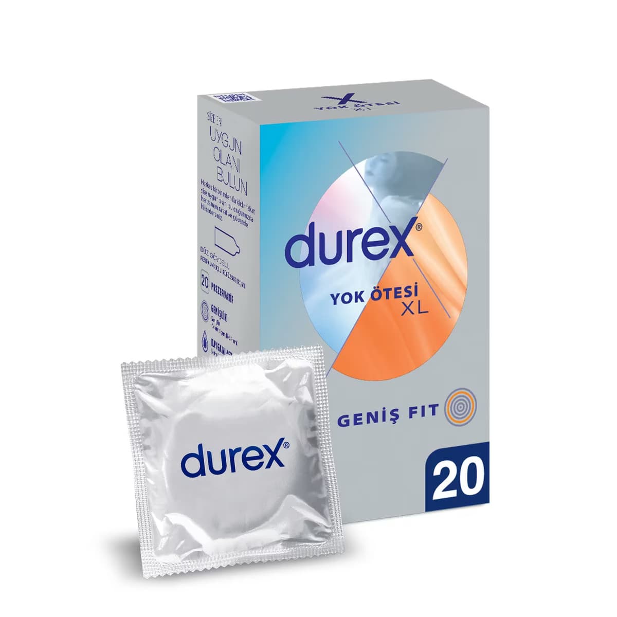 Durex Kondom Yok Ötesi XL 20'li 2
