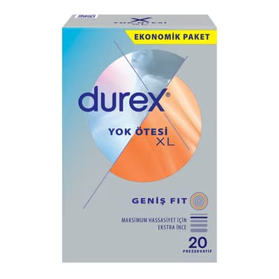 Durex Kondom Yok Ötesi XL 20'li