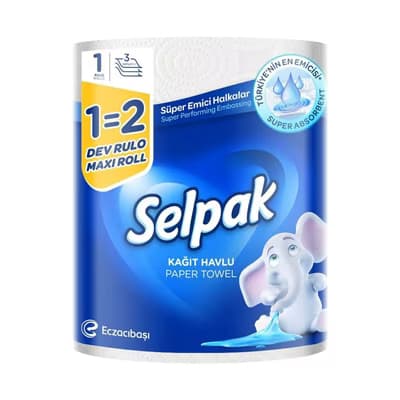 Selpak Dev Rulo 1=2 Kağıt Havlu 1 adet