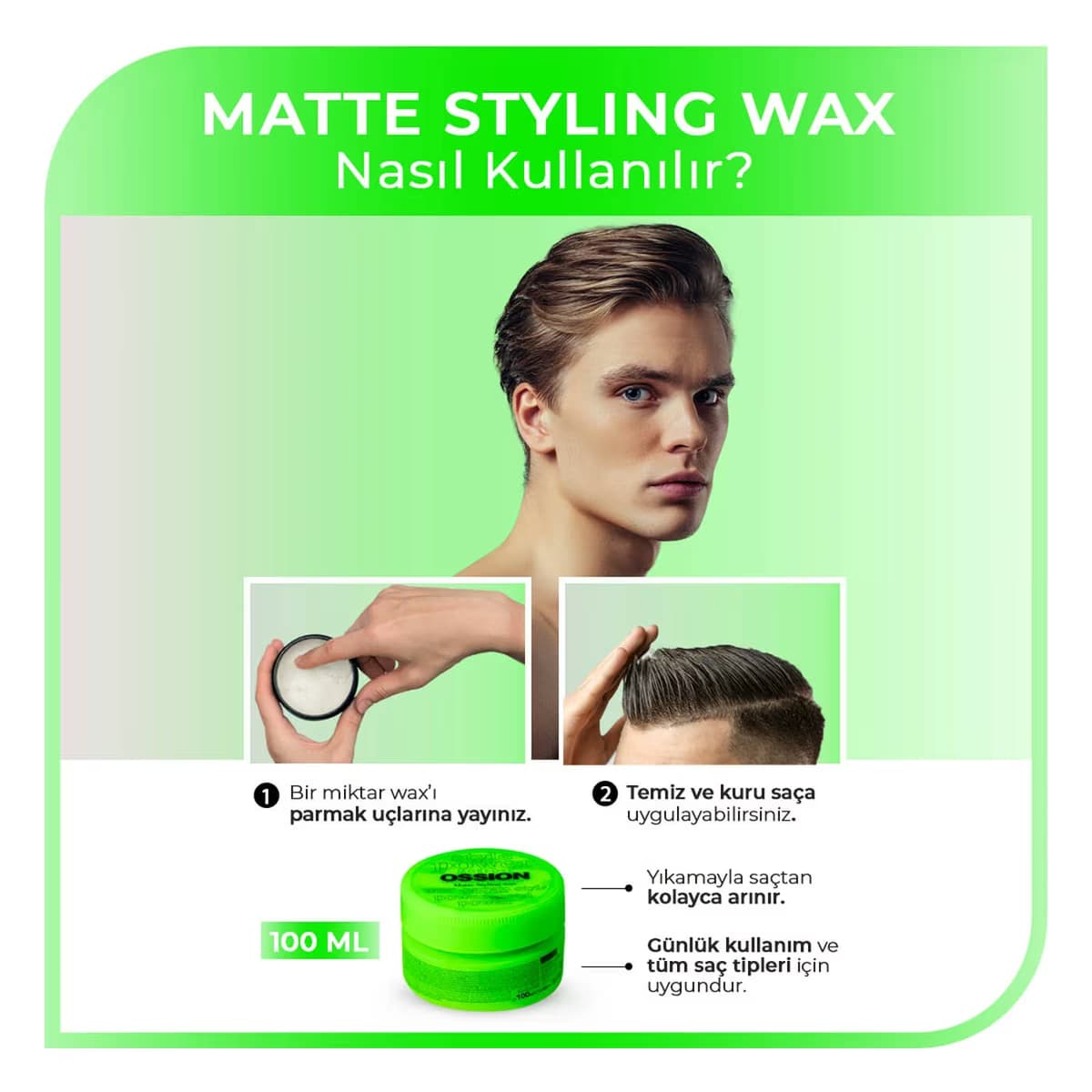 Morfose Ossion Mat Wax 100 ml 4