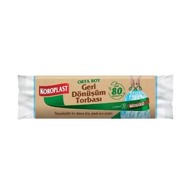 Koroplast Geri Dönüşüm Torbası 10'lu