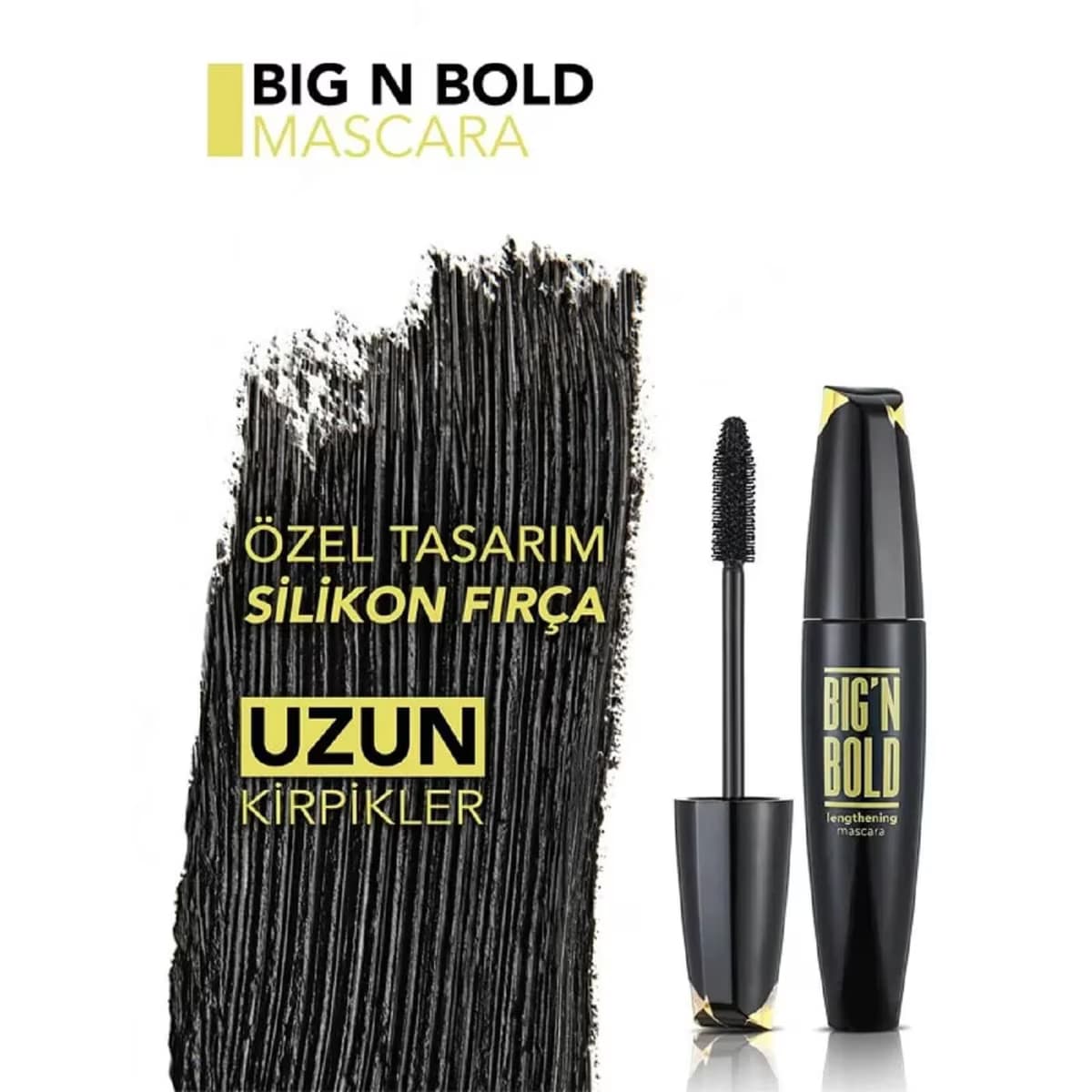Flormar Big N Bold Lengthening Maskara 3