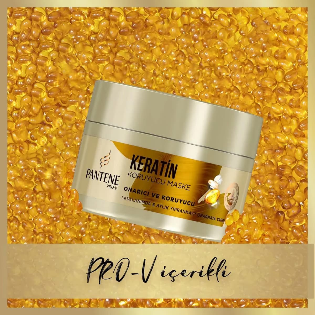 Pantene Keratin Maske Onarım Koruma 200 ml 3