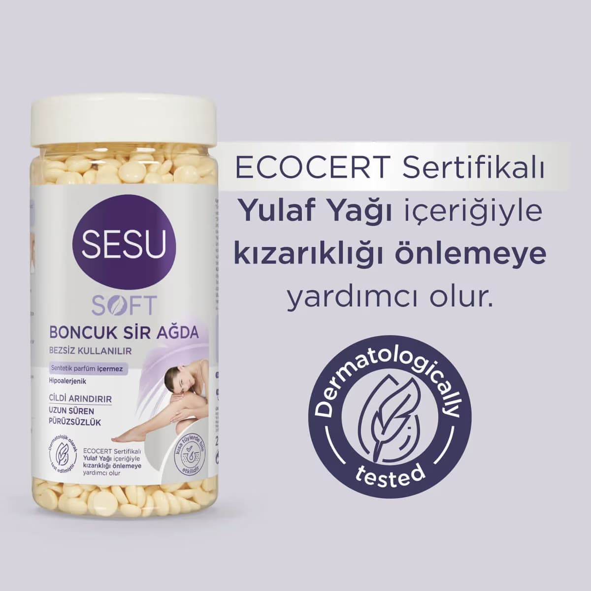 Sesu Soft Boncuk Ağda 250 gr 3