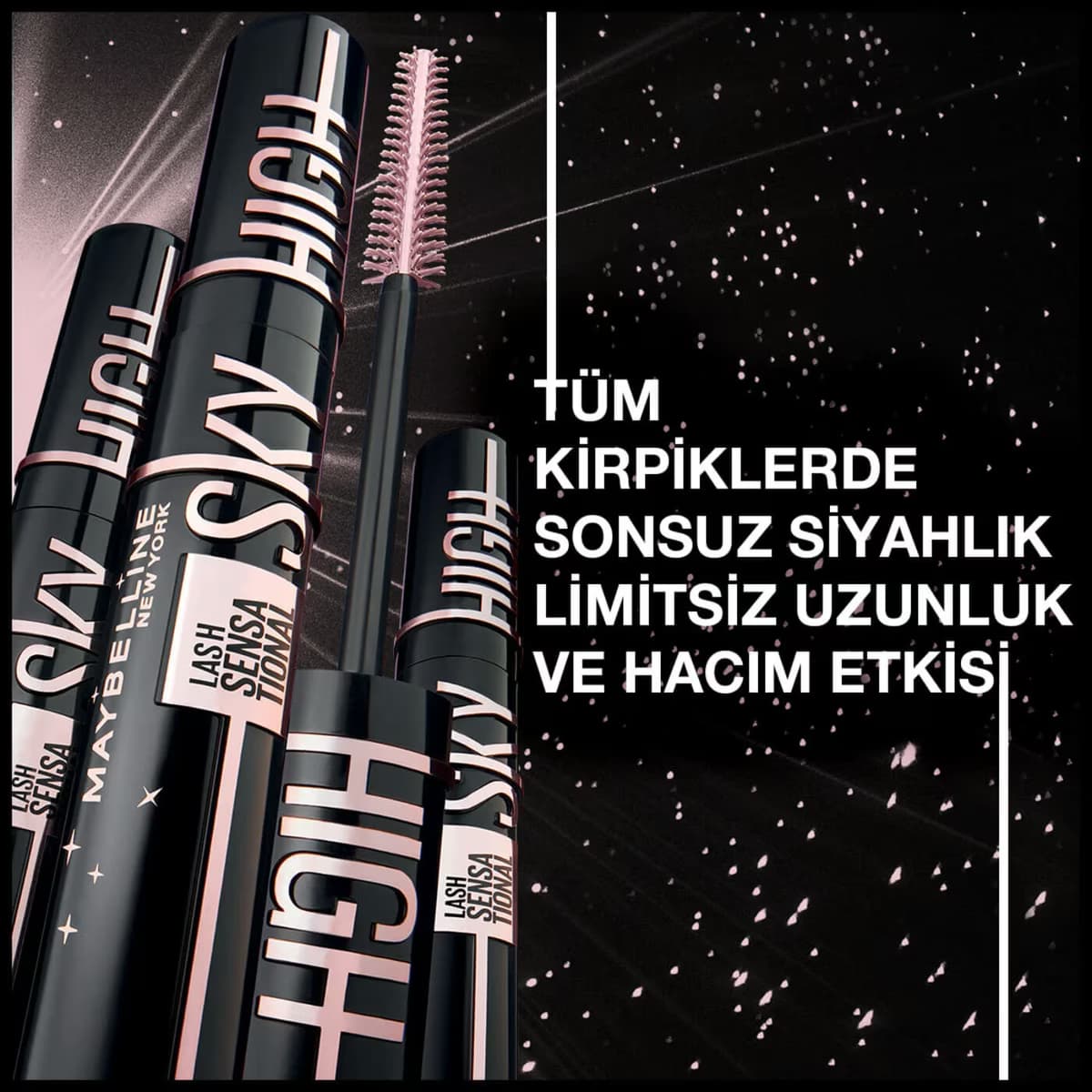 Maybelline Sky High Cosmic Black Maskara 2