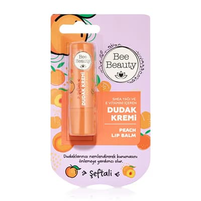 Bee Beauty Dudak Kremi Şeftali - Gratis