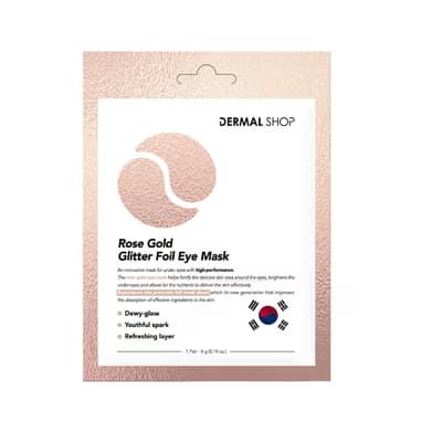 Dermal Rose Gold Flash Foil Göz Maskesi