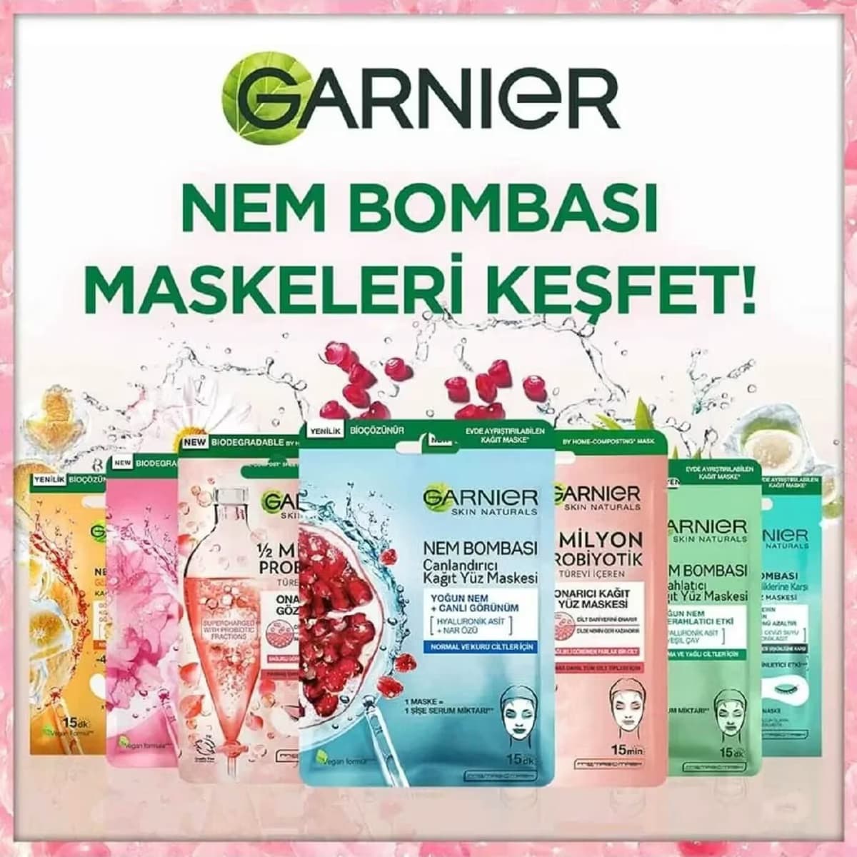 Garnier Kağıt Maske Probiyotik Onarıcı 22 gr 5
