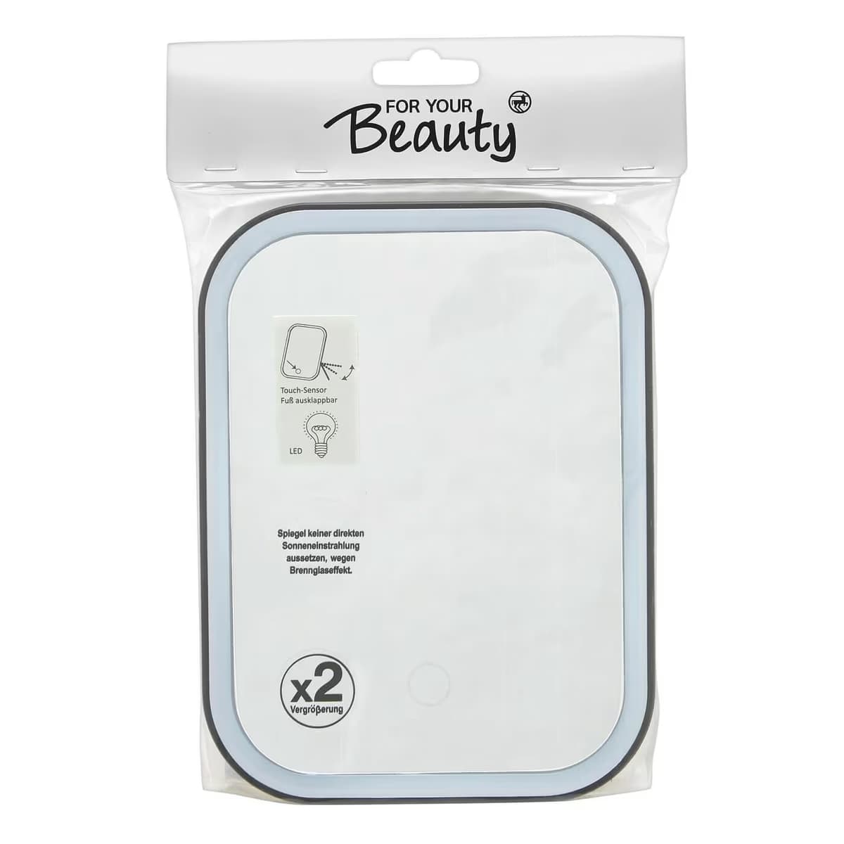 For Your Beauty Led Işıklı Ayna 2X Büyüteçli 5