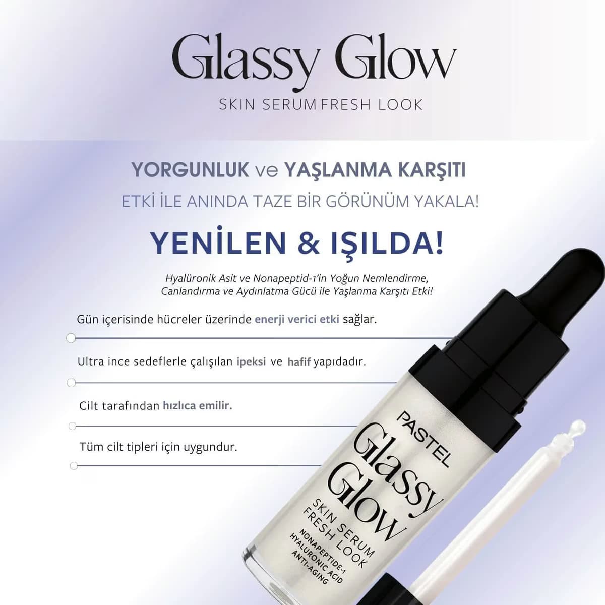 Pastel Cilt Serumu Profashion Glassy Glow 5