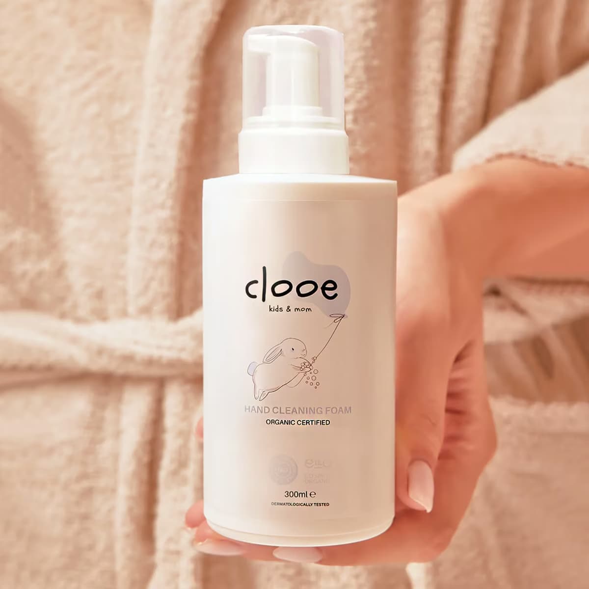 Clooe El Temizleme Köpüğü Organik 300 ml 2