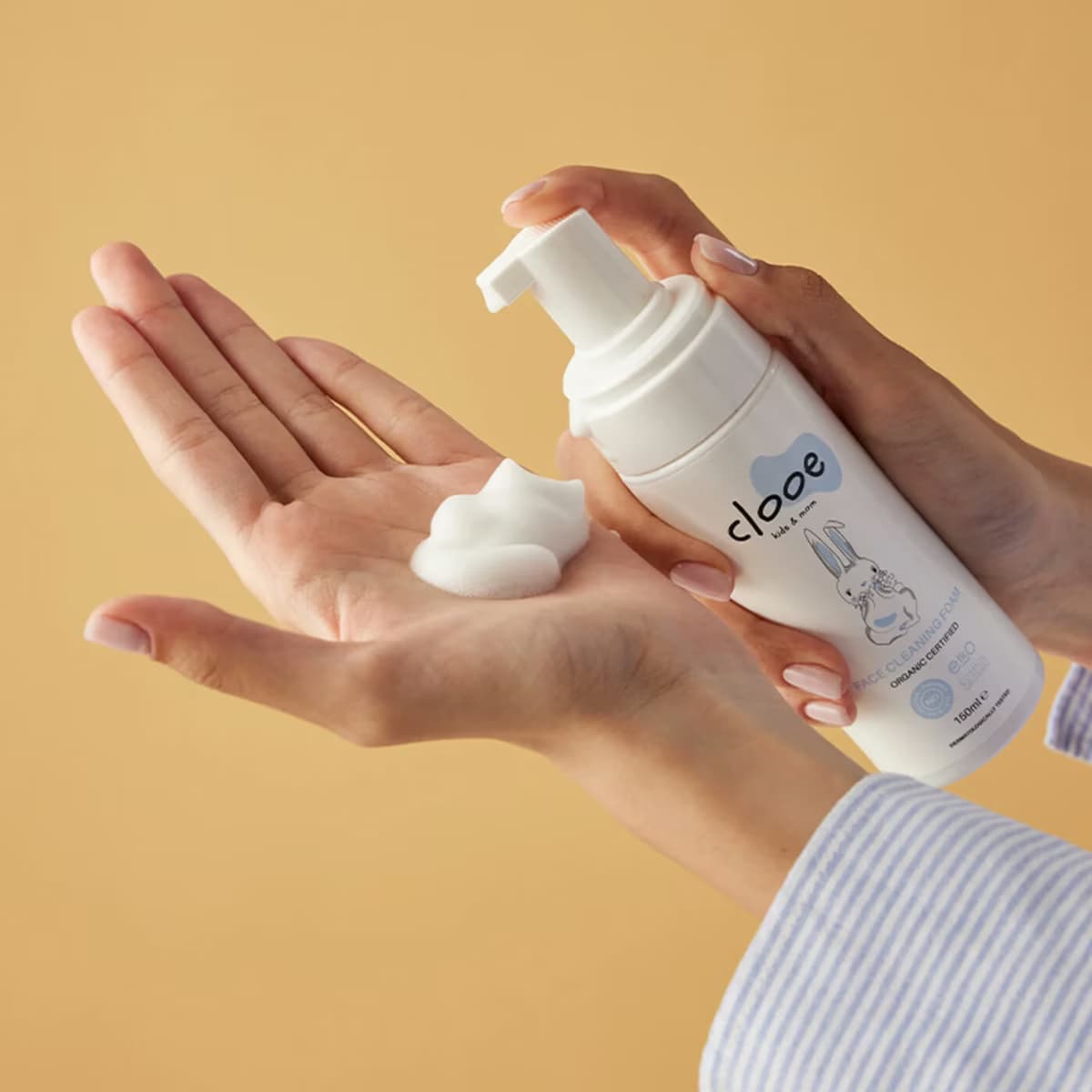 Clooe Yüz Temizleme Köpüğü Organik 150 ml 2
