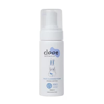 Clooe Yüz Temizleme Köpüğü Organik 150 ml