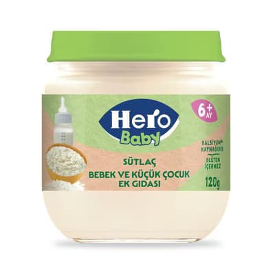 Hero Baby Sütlaç Kavanoz Mama 120 gr