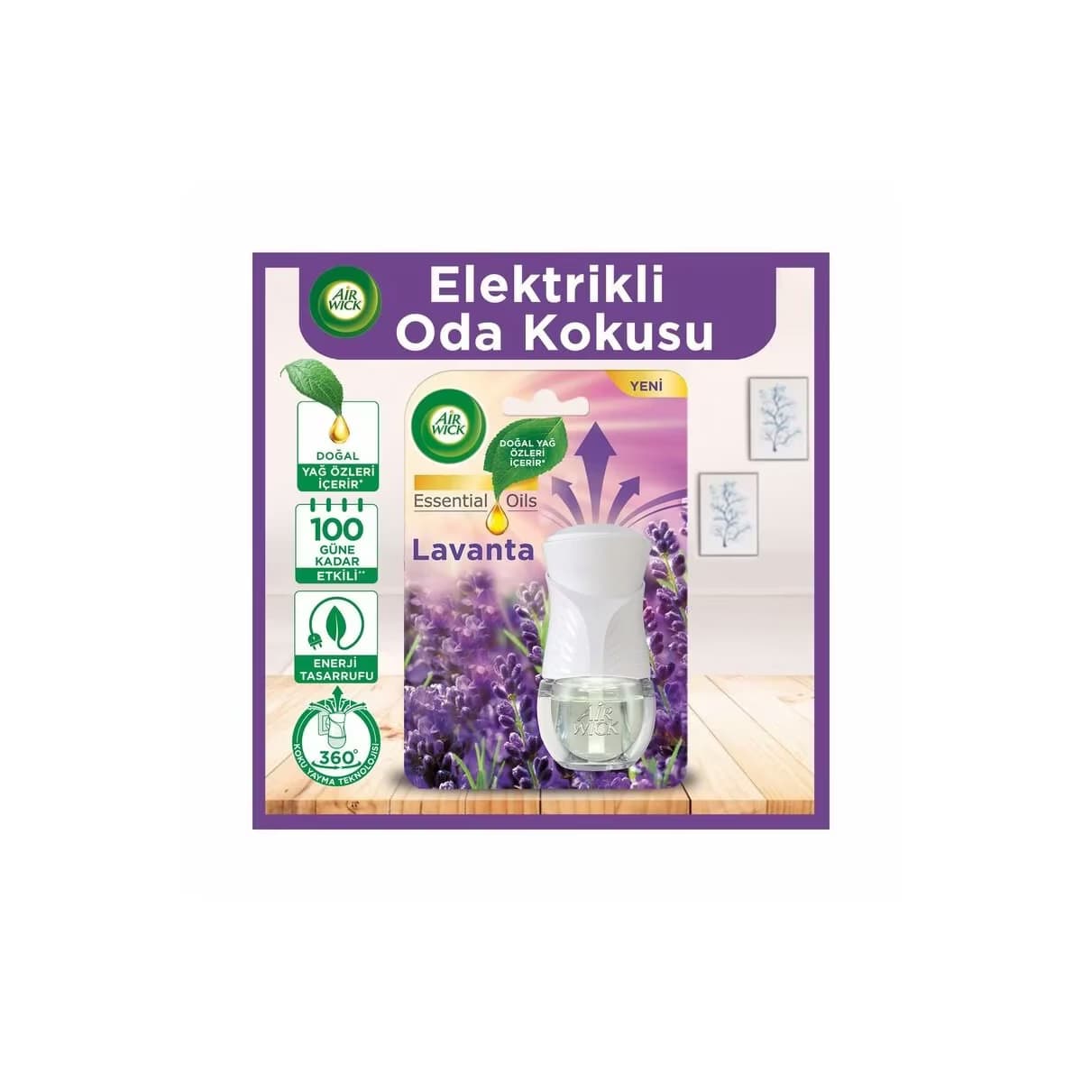 Air Wick Elektrikli Oda Kokusu Lavanta Kit 2