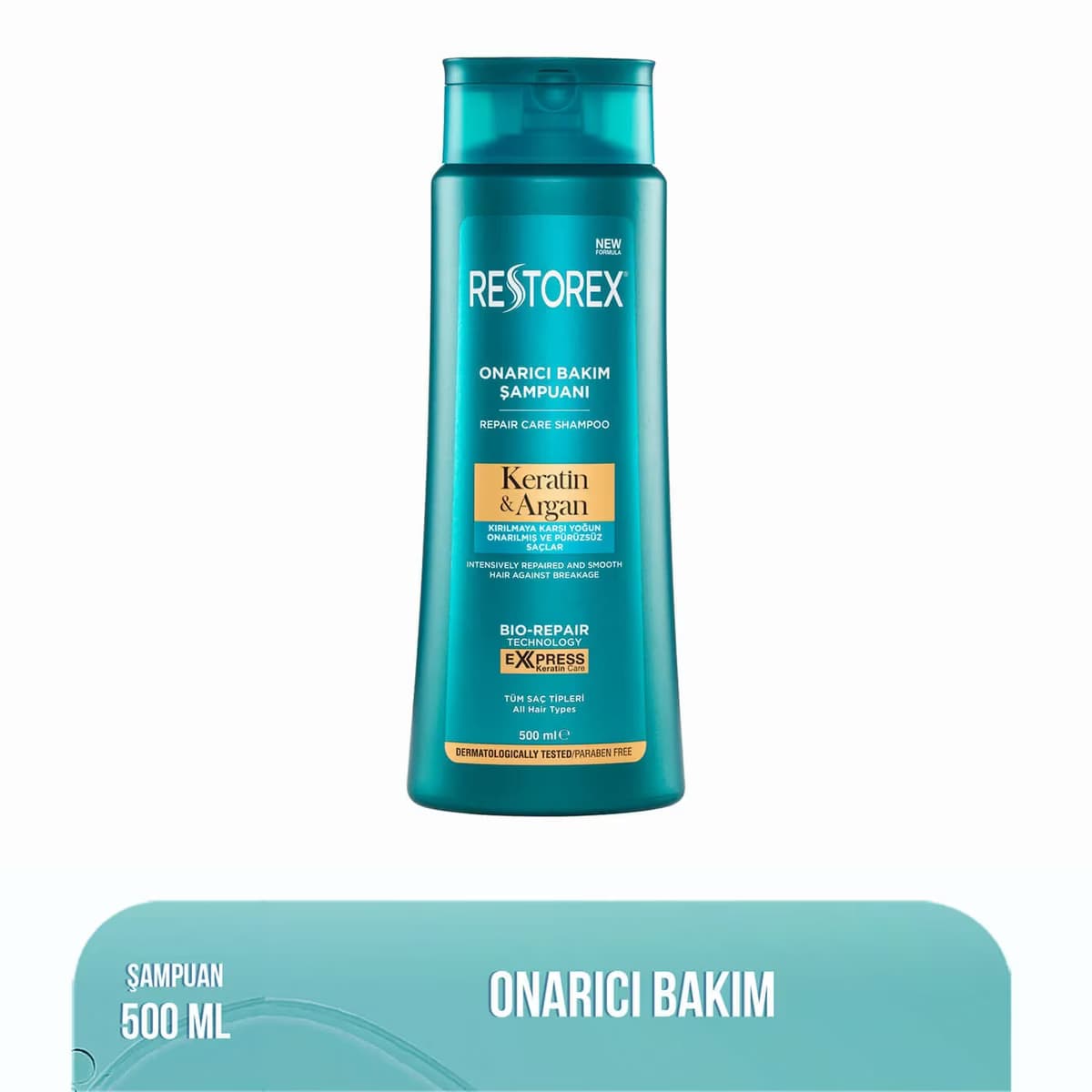 Restorex Şampuan Keratin&Argan Onarıcı 500 ml 2