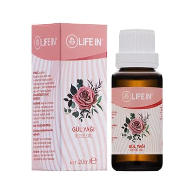 Life In Gül Yağı 20 ml - Gratis