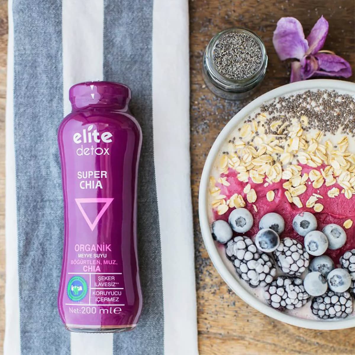 Elite Naturel Detox Super Hero Chia 200 ml 3