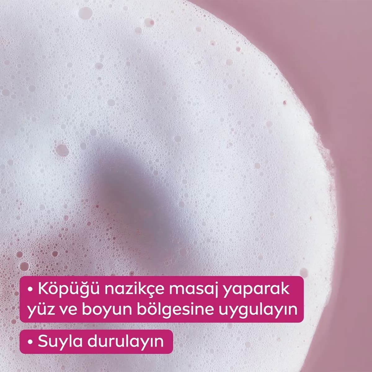 Nivea Aqua Rose Yıkama Köpüğü 150 ml 5