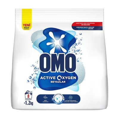 Omo Active Oxygen Toz Çamaşır Deterjanı 1.2 kg