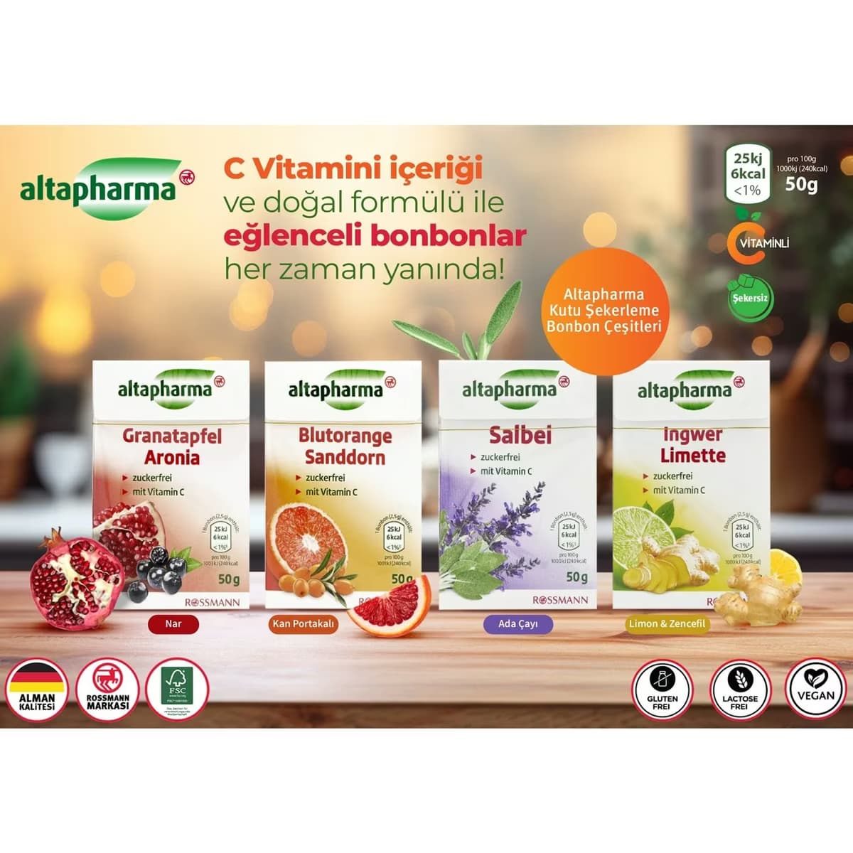 Altapharma Bonbon Adaçayı 50 gr 2