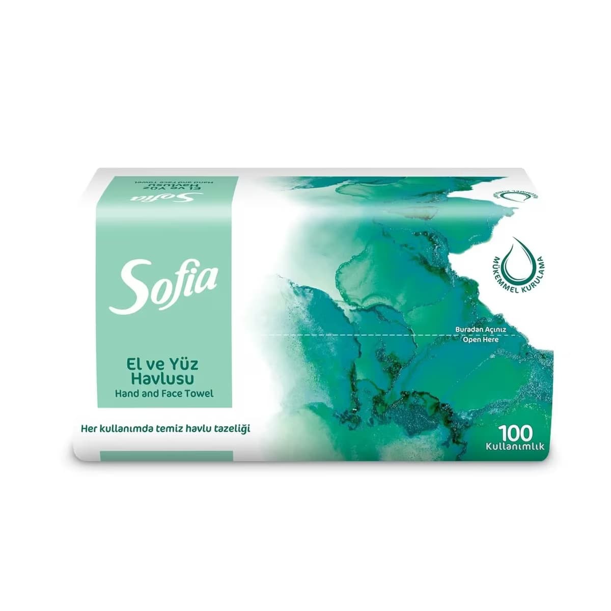 Sofia El ve Yüz Havlusu 100'lü