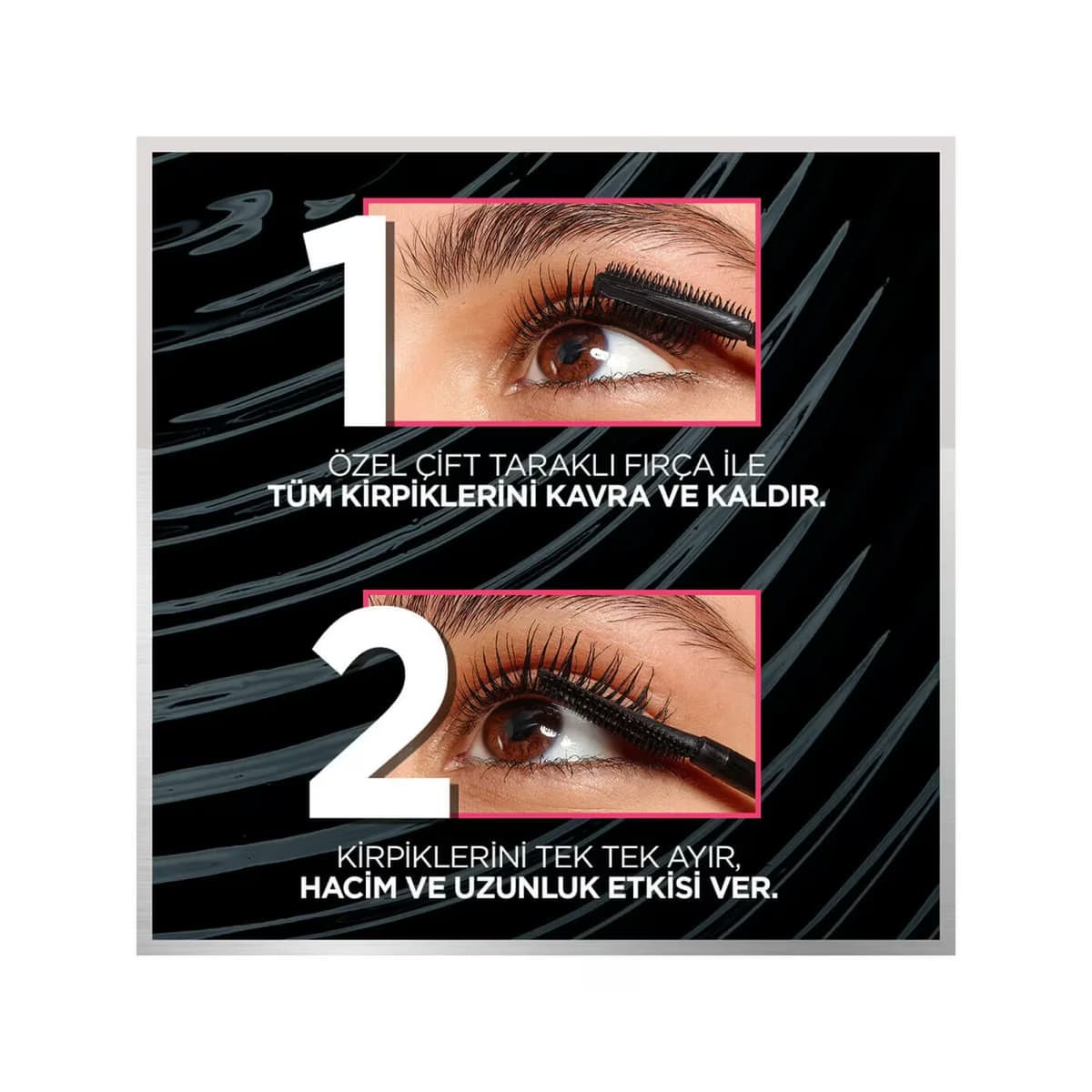 L’Oréal Paris Telescopic Lift Maskara Black 5
