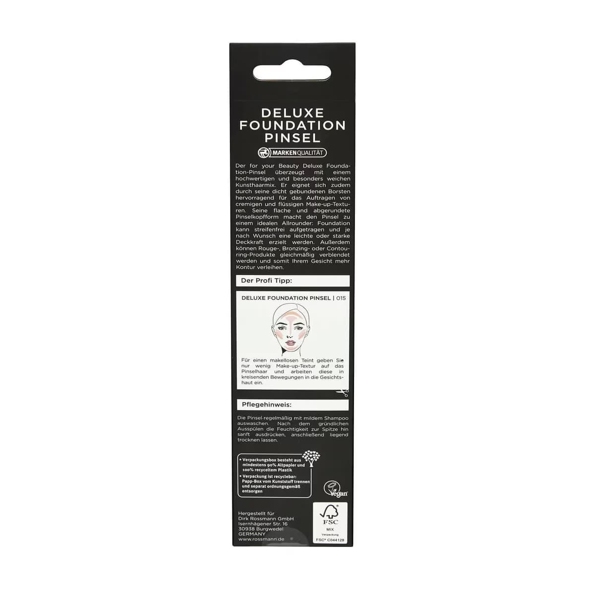 For Your Beauty Prof Fondoten Fırçası Deluxe 3