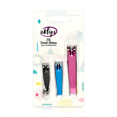 Eklips 3’lü Tırnak Makası - Gratis