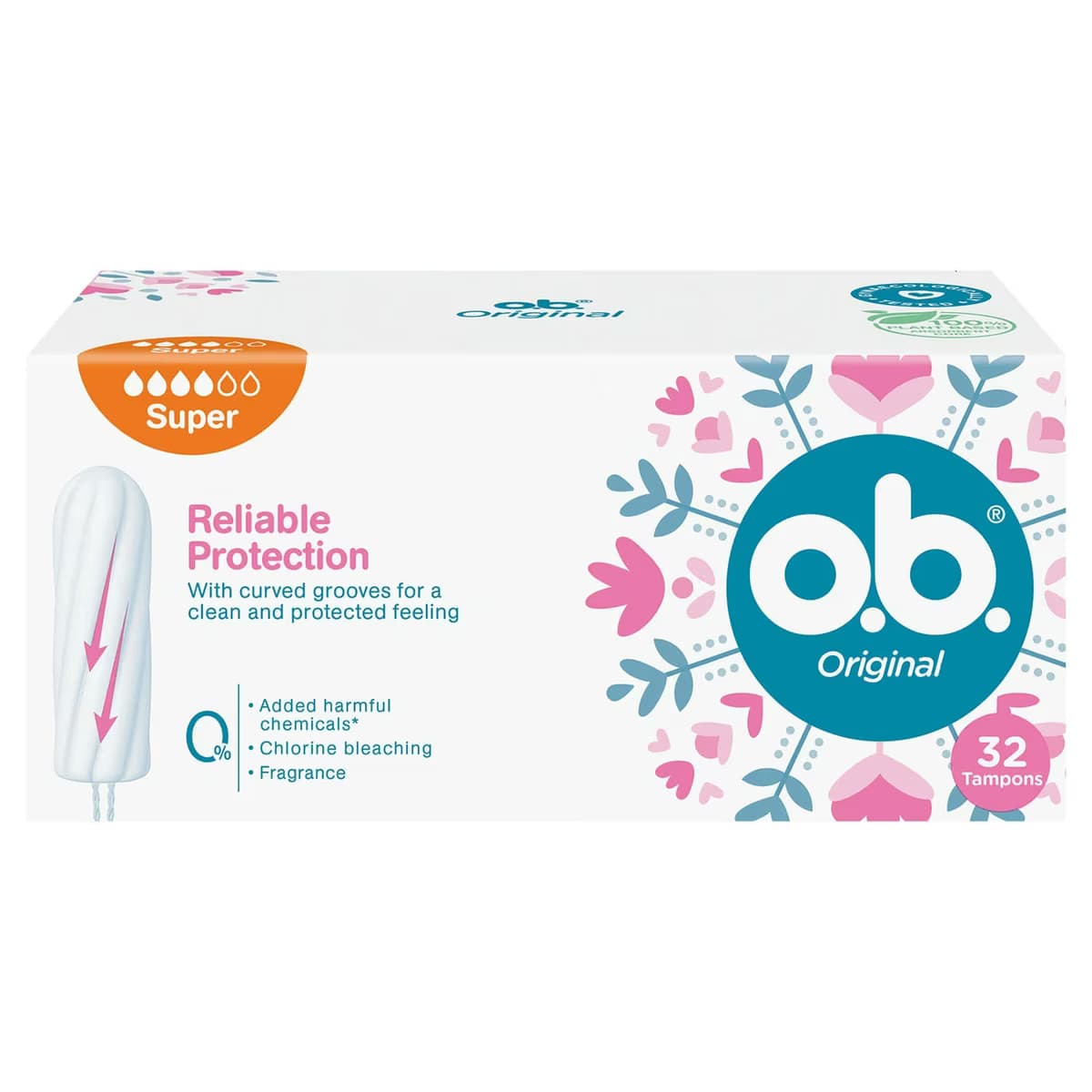 O.B. Tampon Original 32'li Super