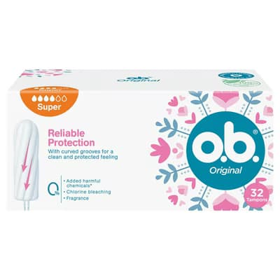 O.B. Tampon Original 32'li Super