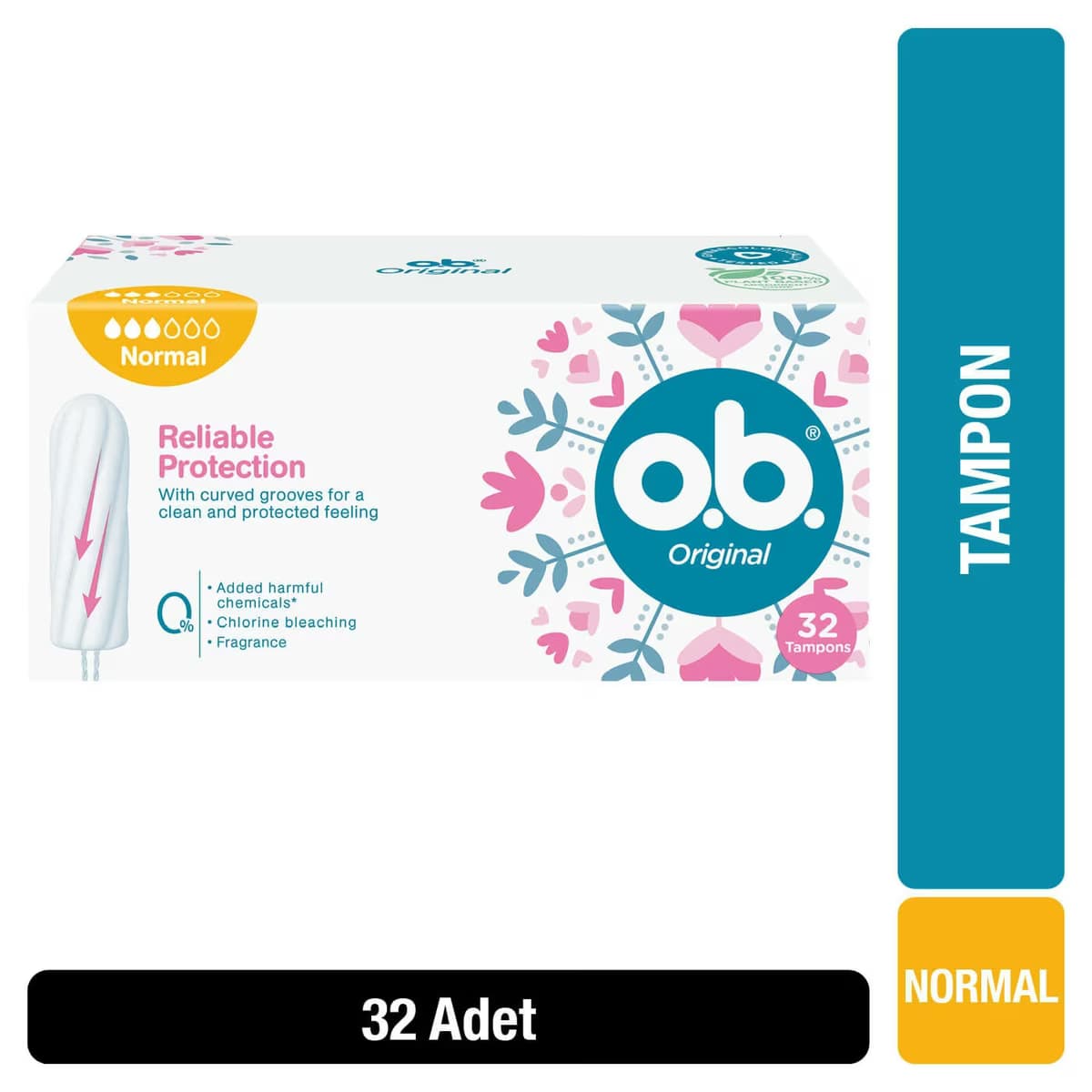 O.B. Tampon Original 32'l Normal 2