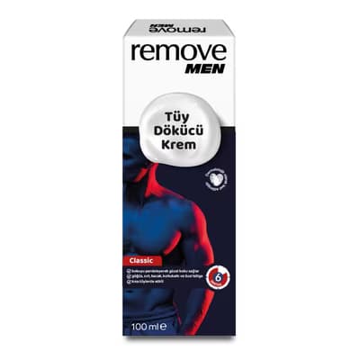 Remove Men Tüy Dökücü Krem Klasik 100 ml