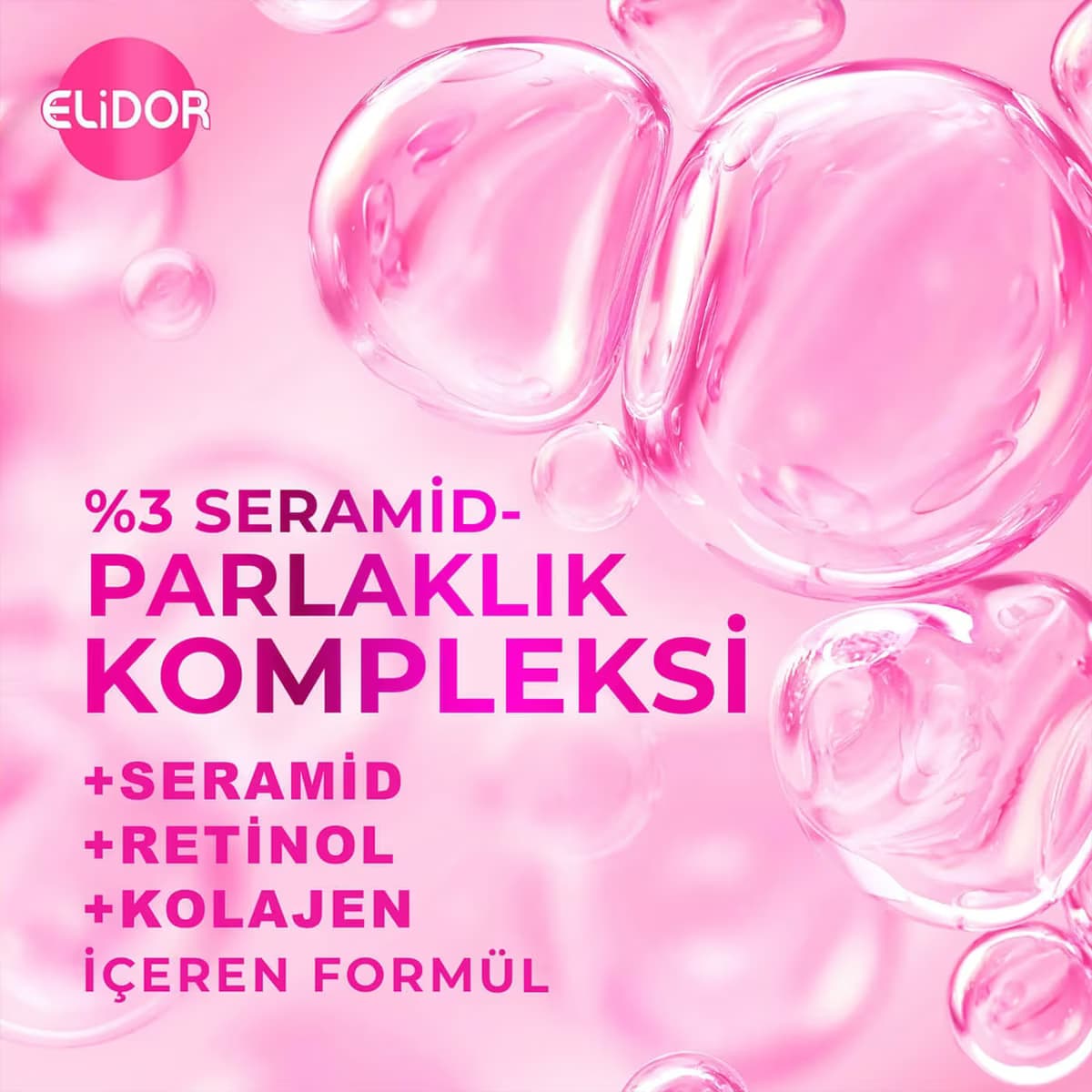 Elidor Saç Bakım Kremi Güçlü ve Parlak 350 ml 5