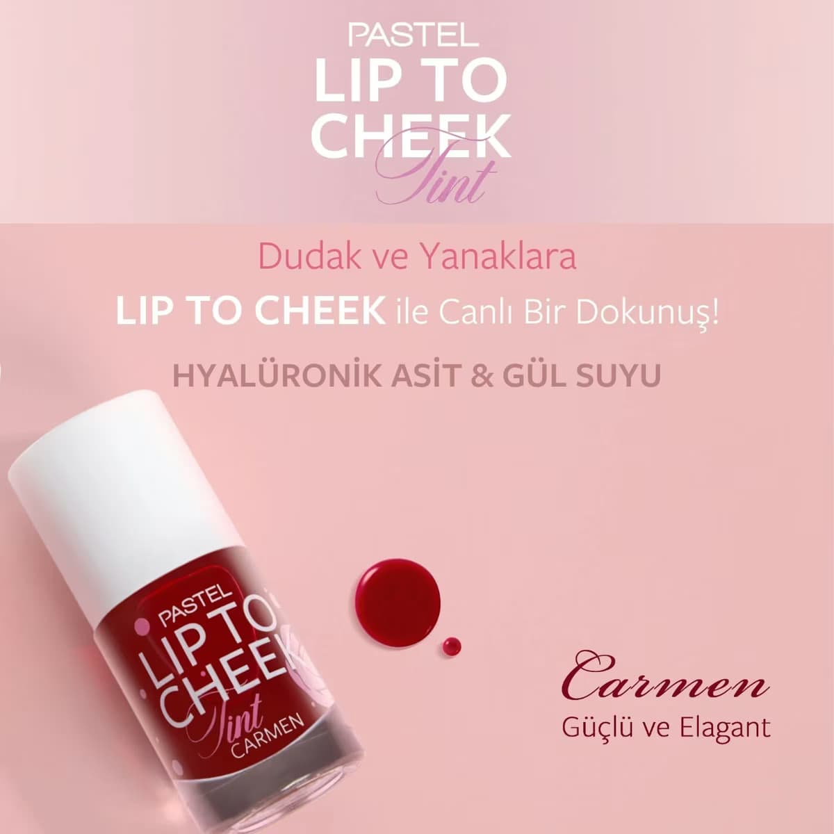 Pastel Lip to Cheek Tint Carmen 3