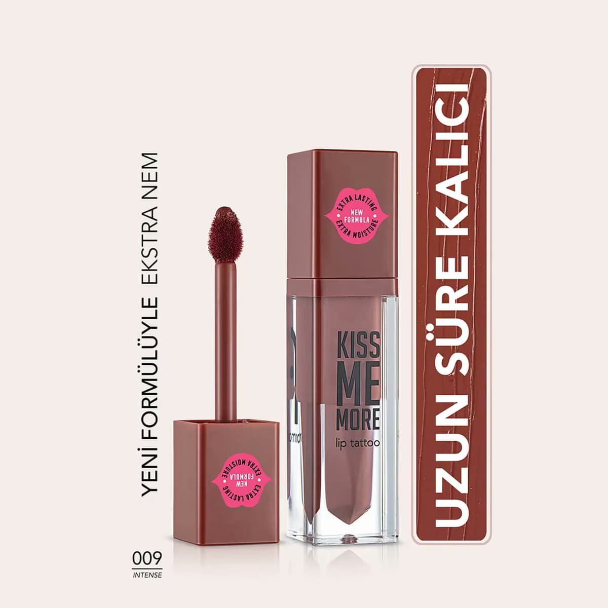 Flormar Kiss Me More Likit Ruj 009 Intense 3